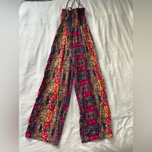 Colorful Floral Women's Jumpsuit